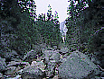 Vernal Falls from the foot bridge, Yosemite National Park